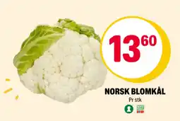 Coop Extra NORSK BLOMKÅL tilbud