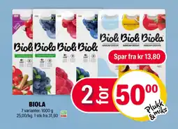 Coop Extra BIOLA tilbud