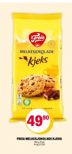 Coop Extra FREIA MELKESJOKOLADE KJEKS tilbud