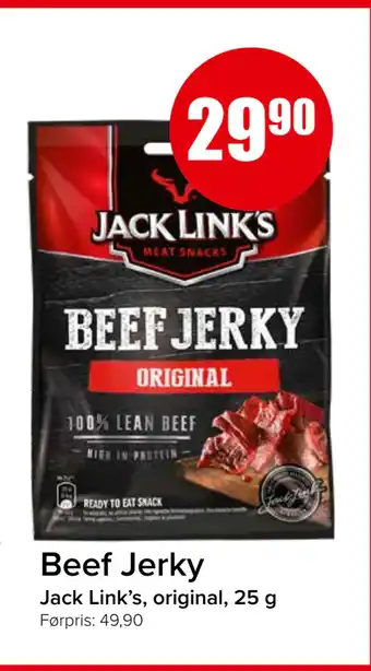 Spar Beef Jerky tilbud