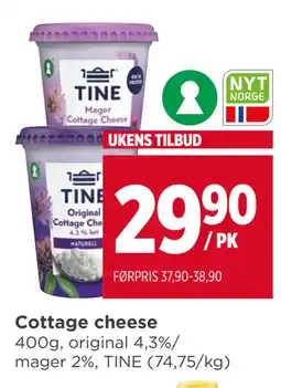 Meny Cottage cheese tilbud
