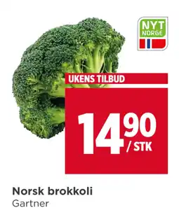 Meny Norsk brokkoli tilbud