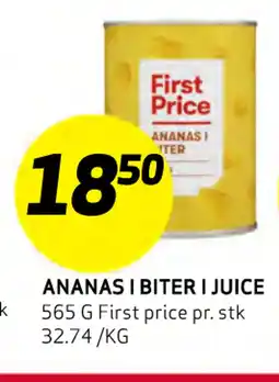 Bunnpris ANANAS I BITER I JUICE tilbud