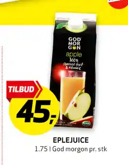 Bunnpris Eplejuice tilbud