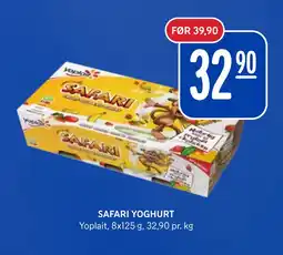 Rema 1000 SAFARI YOGHURT tilbud