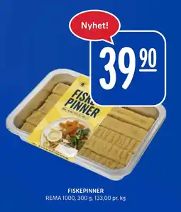 Rema 1000 FISKEPINNER tilbud