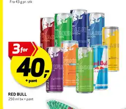 Bunnpris RED BULL tilbud