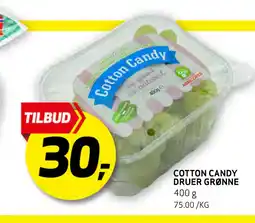 Bunnpris COTTON CANDY DRUER GRØNNE tilbud