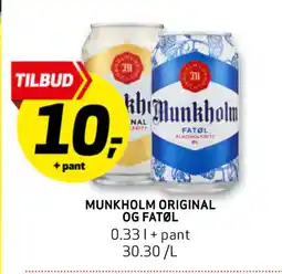 Bunnpris Munkholm Original og Fatøl tilbud