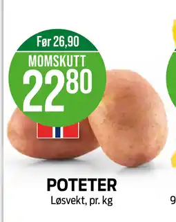 Kiwi POTETER tilbud