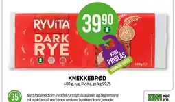 Kiwi KNEKKEBRØD tilbud