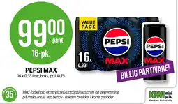 Kiwi PEPSI MAX tilbud