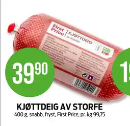 Kiwi KJØTTDEIG AV STORFE tilbud