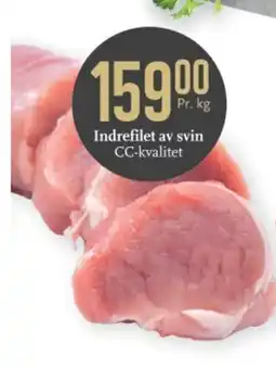 CC Mat Indrefilet av svin tilbud