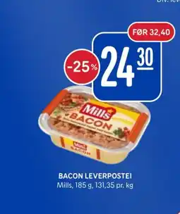 Rema 1000 Bacon leverpostei tilbud
