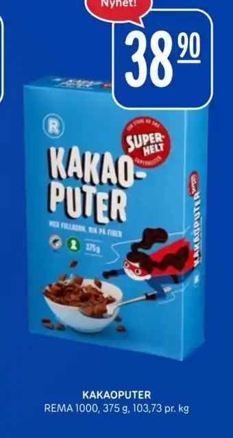 Rema 1000 Kakao- puter tilbud