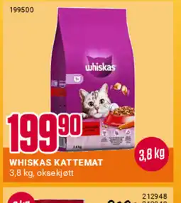 Europris Whiskas kattemat tilbud
