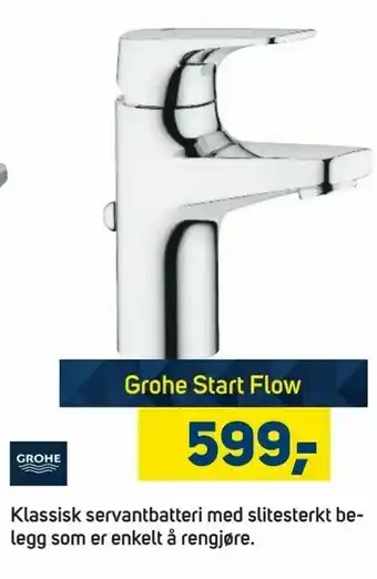 Megaflis Grohe Start Flow tilbud
