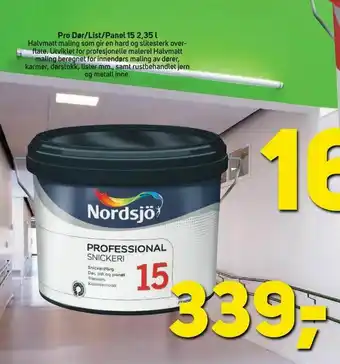Megaflis Pro Dør/List/Panel 15 2,35 l tilbud