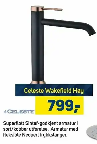 Megaflis Celeste Wakefield Høy tilbud