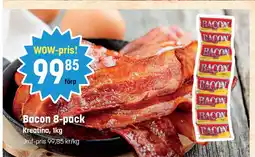 Eurocash Bacon 8-pack tilbud