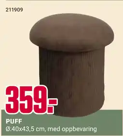 Europris PUFF tilbud