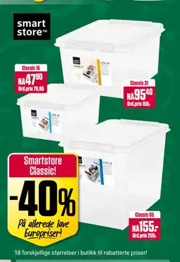 Europris Smartstore Classic! tilbud