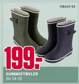 Europris GUMMISTØVLER tilbud