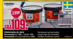 Europris TERRASSEOLJE/-BEIS tilbud