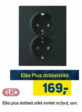 Megaflis Elko Plus dobbelstikk tilbud
