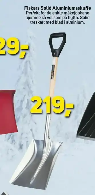 Megaflis Fiskars Solid Aluminiumsskuffe tilbud