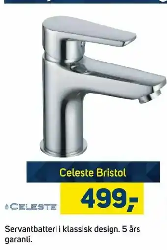 Megaflis Celeste Bristol tilbud
