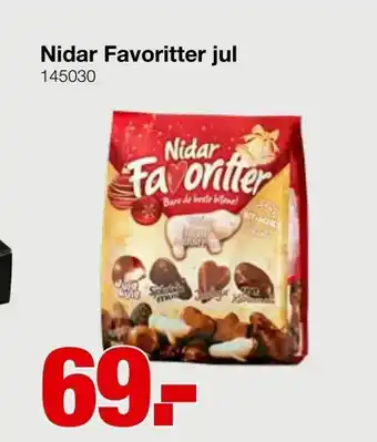 Staples Nidar Favoritter jul tilbud