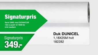 Staples Duk DUNICEL tilbud