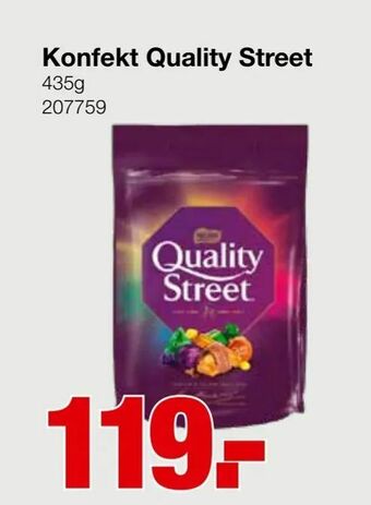 Staples Konfekt Quality Street tilbud