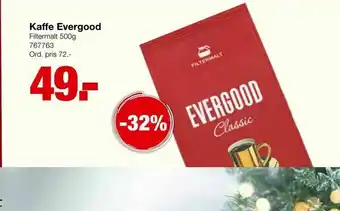 Staples Kaffe Evergood tilbud