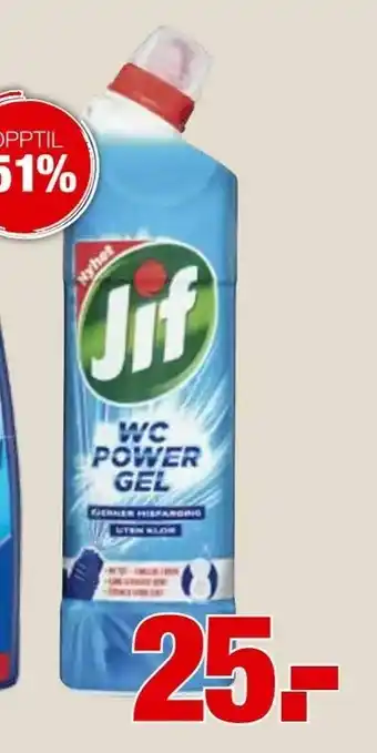 Staples Toalettrens Jif 0,75L tilbud
