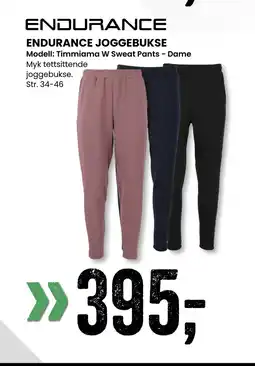 Sport Outlet ENDURANCE JOGGEBUKSE tilbud