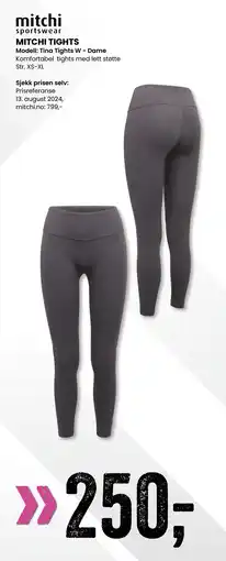 Sport Outlet MITCHI TIGHTS tilbud