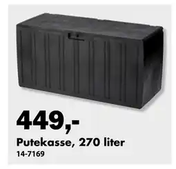 Biltema Putekasse, 270 liter tilbud