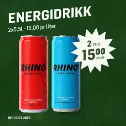 Holdbart Energidrikk tilbud
