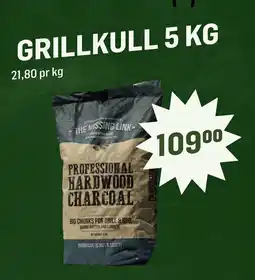 Holdbart Grillkull 5 kg tilbud