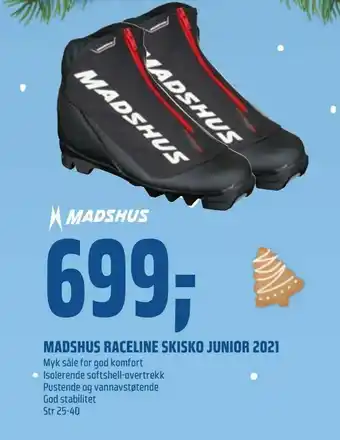 Coop Obs Madshus raceline skisko junior 2021 tilbud