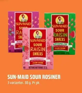 Coop Obs Sun-maid sour rosiner tilbud