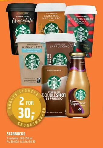Coop Obs Starbucks tilbud