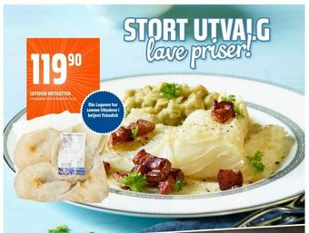Coop Obs Lutefisk koteletter tilbud