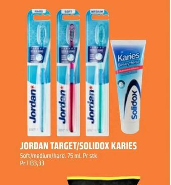 Coop Obs Jordan target/solidox karies tilbud