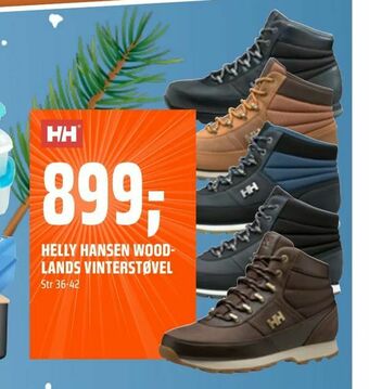 Coop Obs Helly hansen wood- lands vinterstøvel tilbud