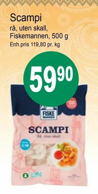 Joker Scampi tilbud