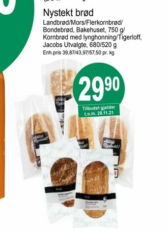 Joker Nystekt brød tilbud